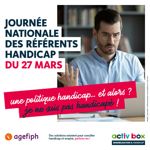 Journée nationale des référents handicap du 27 mars