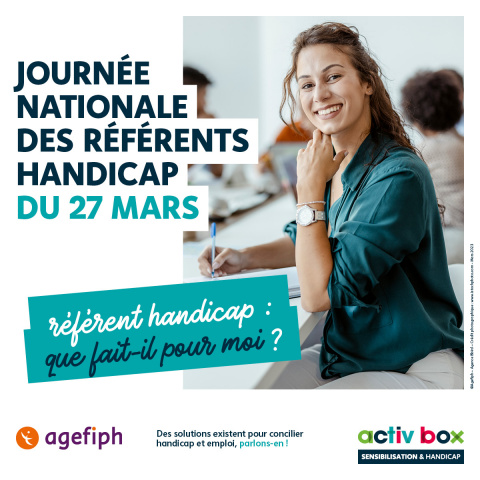 Journée nationale des référents handicap du 27 mars