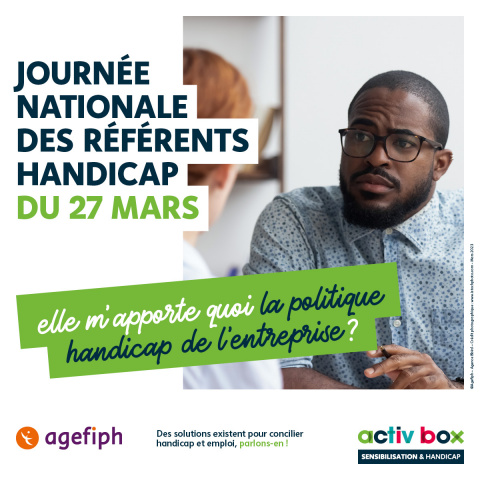 Journée nationale des référents handicap du 27 mars