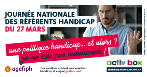 Journée nationale des référents handicap du 27 mars