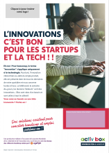 L'innovations c'est bon pour les startups et la tech ! 