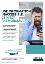 Une information inaccessible, ce n'est pas normal ! 